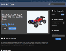 Tablet Screenshot of driftrccars.com